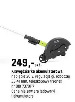 OBI Krawędziarka akumulatorowa oferta