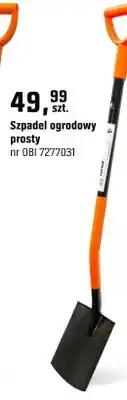 OBI Szpadel ogrodowy prosty oferta
