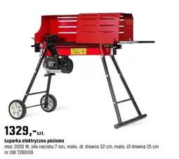 OBI Łuparka elektryczna pozioma oferta