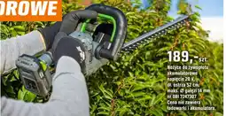 OBI Nożyce do żywopłotu akumulatorowe napięcie 20 V, dł. ostrza 52 cm, maks. Ø gałęzi 14 mm oferta