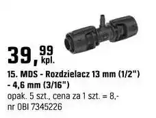 OBI Rozdzielacz 13 mm (1/2) - 4,6 mm (3/16) MDS oferta