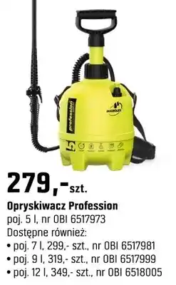 OBI Opryskiwacz Profession oferta