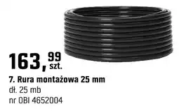OBI Rura montażowa 25 mm dł. 25 mb oferta