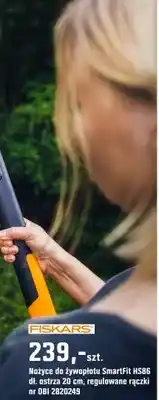 OBI Nożyce do żywopłotu SmartFit HS86 oferta