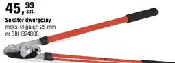 OBI Sekator dwuręczny oferta