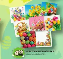 Stokrotka Serwetki wielkanocne PAW 33 x 33 cm, 20 szt., różne rodzaje oferta