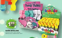 Stokrotka Bańki mydlane króliczek, bułki oferta