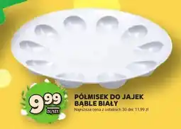 Stokrotka Półmisek do jajek Bable Biały oferta