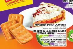 Stokrotka Krakersy super, krakersy junior wesołe literki, talarki krakersie oferta