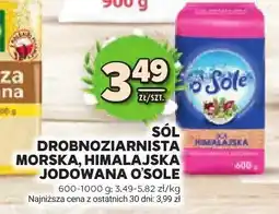 Stokrotka Sól drobnoziarnista morska, himalajska jodowana oferta