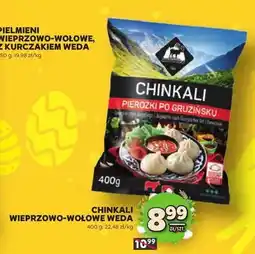 Stokrotka Chinkali pierożki po gruzińsku wieprzowo-wołowe Weda oferta
