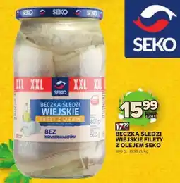 Stokrotka Beczka śledzi wiejskie filety z olejem oferta