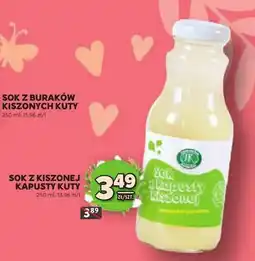 Stokrotka Sok z kiszonej kapusty kuty oferta