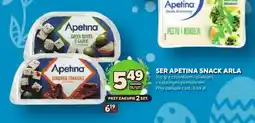 Stokrotka Ser apetina snack z czosnkiem i oliwkami, z suszonym pomidorem oferta