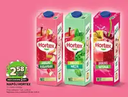 Stokrotka Napój Hortex Jabłko-Rabarbar, Jabłko-Mięta, Jabłko-Wiśnia Żel oferta