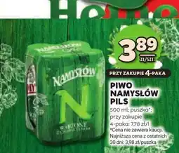 Stokrotka Piwo namysłów pils & 0 oferta