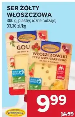 Stokrotka Ser żółty włoszczowa plastry oferta