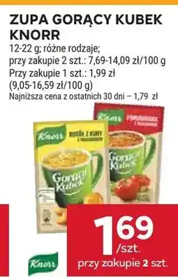 Stokrotka Zupa gorący kubek Knorr oferta