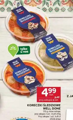 Stokrotka Koreczki śledziowe Well Done oferta