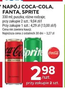 Stokrotka Napój Coca-Cola, Fanta, Sprite oferta
