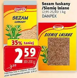 Prim Market Sezam łuskany /Siemię lniane oferta