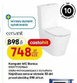 Castorama Kompakt wc Cersanit oferta