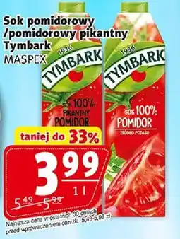 Prim Market Sok pomidorowy/pomidorowy pikantny Tymbark oferta