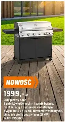 OBI Grill gazowy Kane oferta