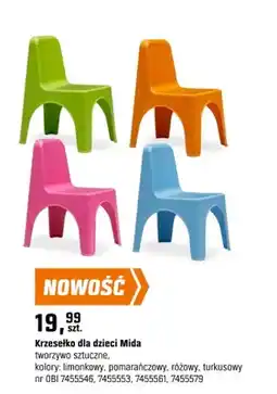 OBI Krzesełko dla dzieci Mida oferta