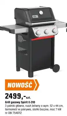 OBI Grill gazowy Spirit E-310 oferta