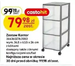 Castorama Zestaw szuflad Kontor oferta