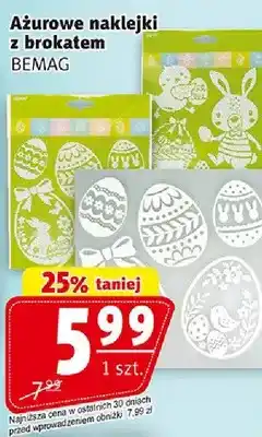 Prim Market Ażurowe naklejki z brokatem oferta