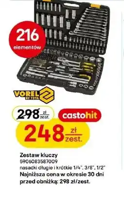 Castorama Zestaw kluczy oferta
