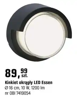 OBI Kinkiet okrągły LED Essen oferta