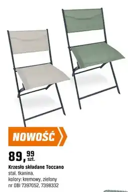OBI Krzesło składane Toccano oferta