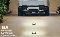 OBI Lampa najazdowa ∅8cm 1W 30lm IP66 czarna 3000K oferta