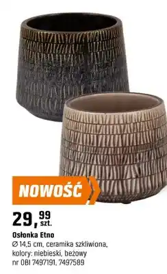 OBI Doniczka Etno ceramika szkliwiona oferta