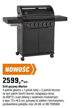 OBI Grill gazowy Marlon oferta