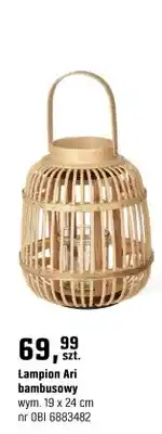 OBI Lampion Ari bambusowy oferta