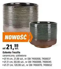 OBI Osłonka Tresillo ceramiczna, szkliwiona oferta