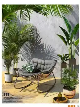 OBI Fotel bujany Logan oferta