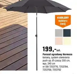 OBI Parasol ogrodowy Hermosa oferta
