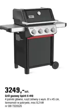 OBI Grill gazowy Spirit E-410 oferta
