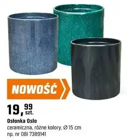 OBI Osłonka Oslo ceramiczna, różne kolory oferta