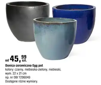 Donice ceramiczne Egg pot