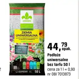 OBI Podłoże uniwersalne bez torfu oferta