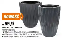 OBI Doniczka Caro z wkładem Ø 40 cm wys. 42 cm oferta