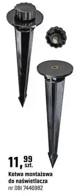 OBI Kolwa montażowa do naświetlacza oferta