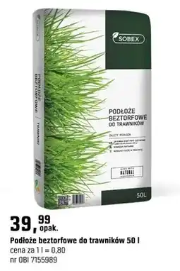 OBI Podłoże beztorfowe do trawników oferta