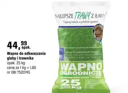 OBI Wapno do odkwaszania gleby i trawnika oferta